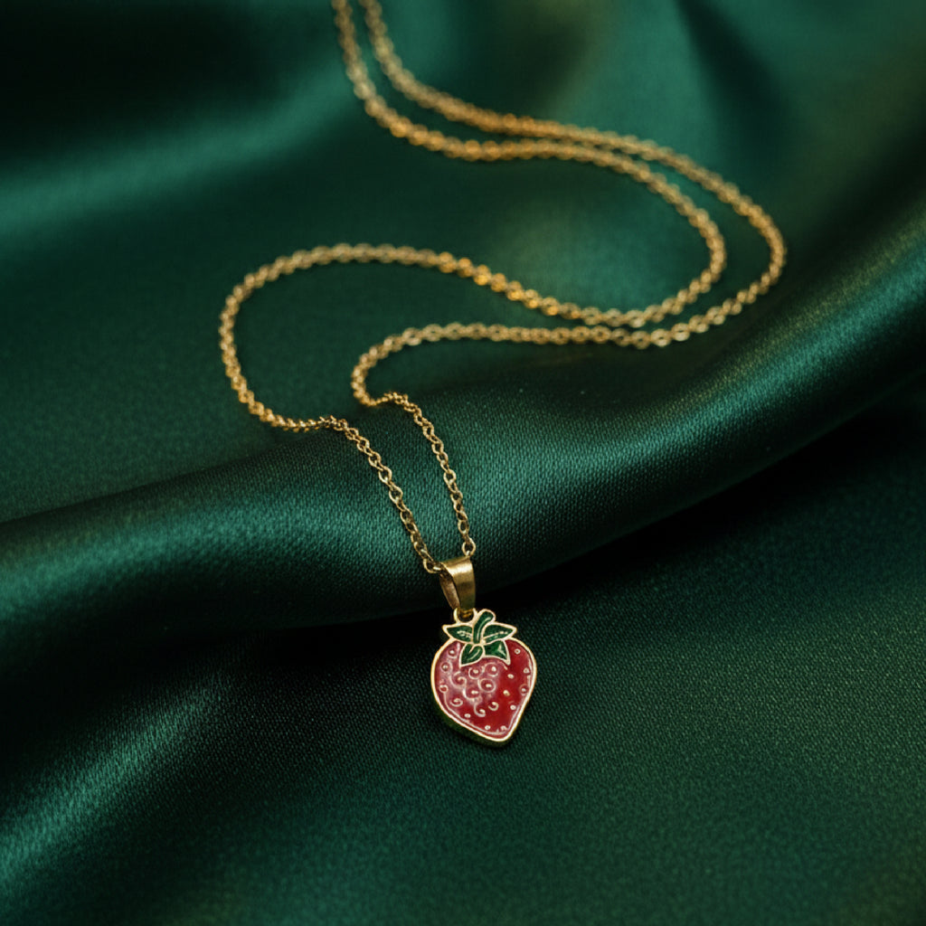 Strawberry Necklace