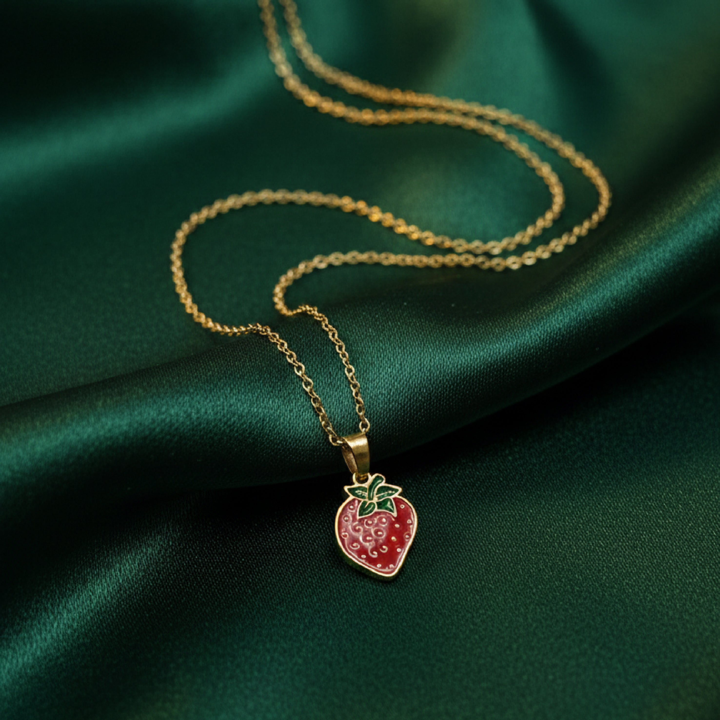 Strawberry Necklace