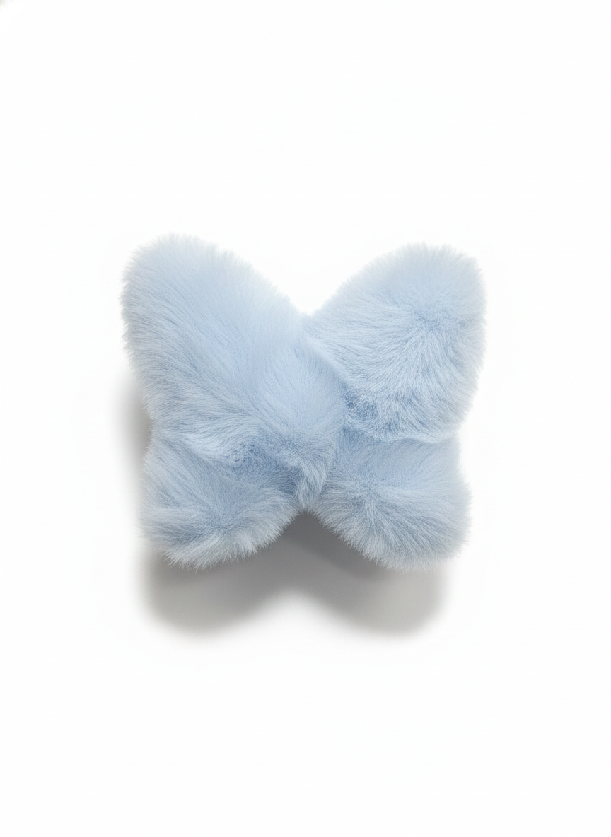 Korean Fur Hair Claw (Butterfly)