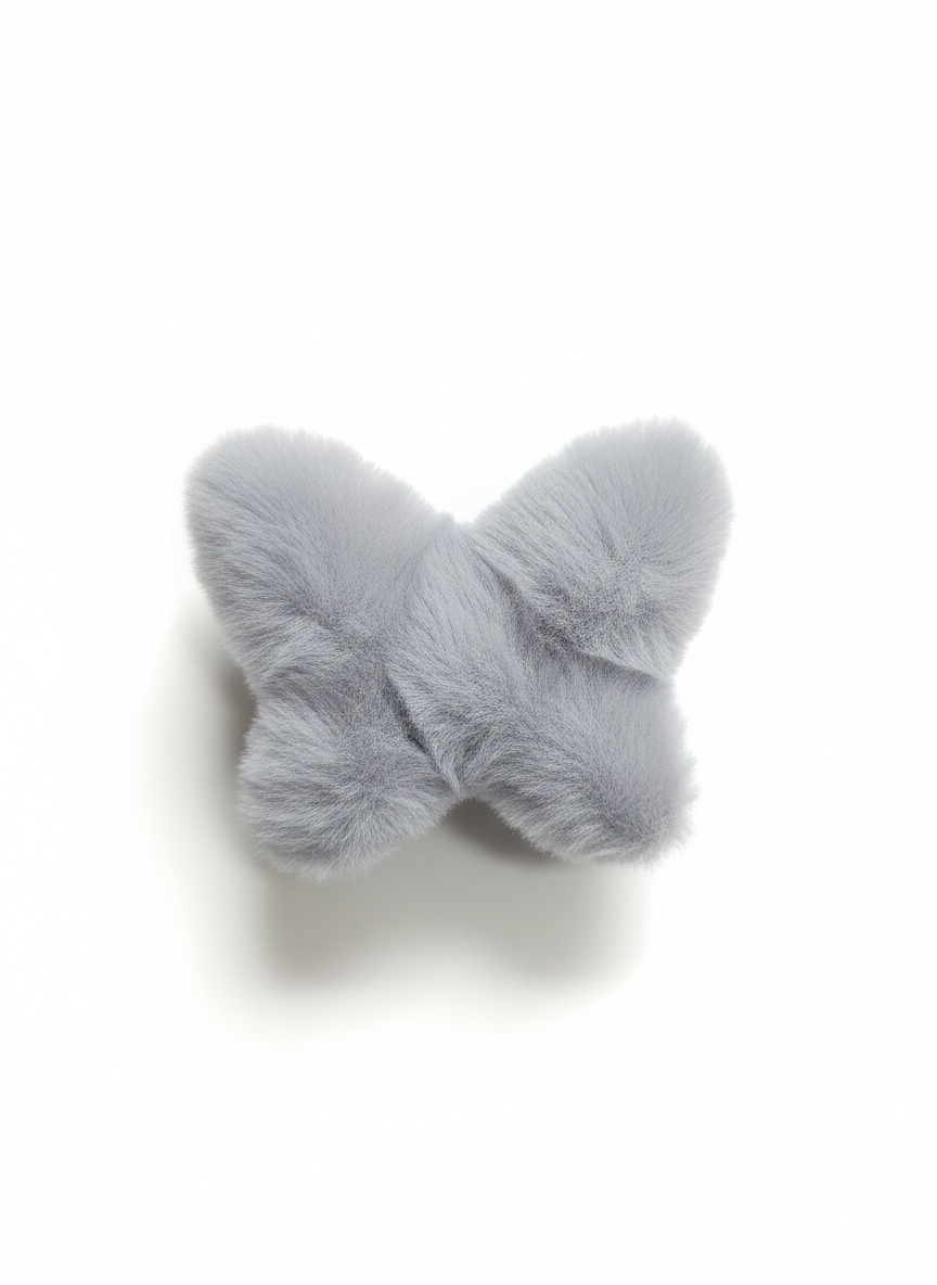 Korean Fur Hair Claw (Butterfly)
